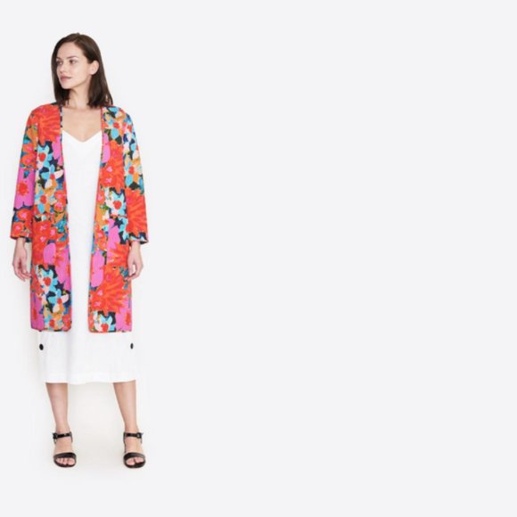Mara Hoffman Jackets & Blazers - Mara Hoffman Pegge Jacket || Jardin Print XS / S